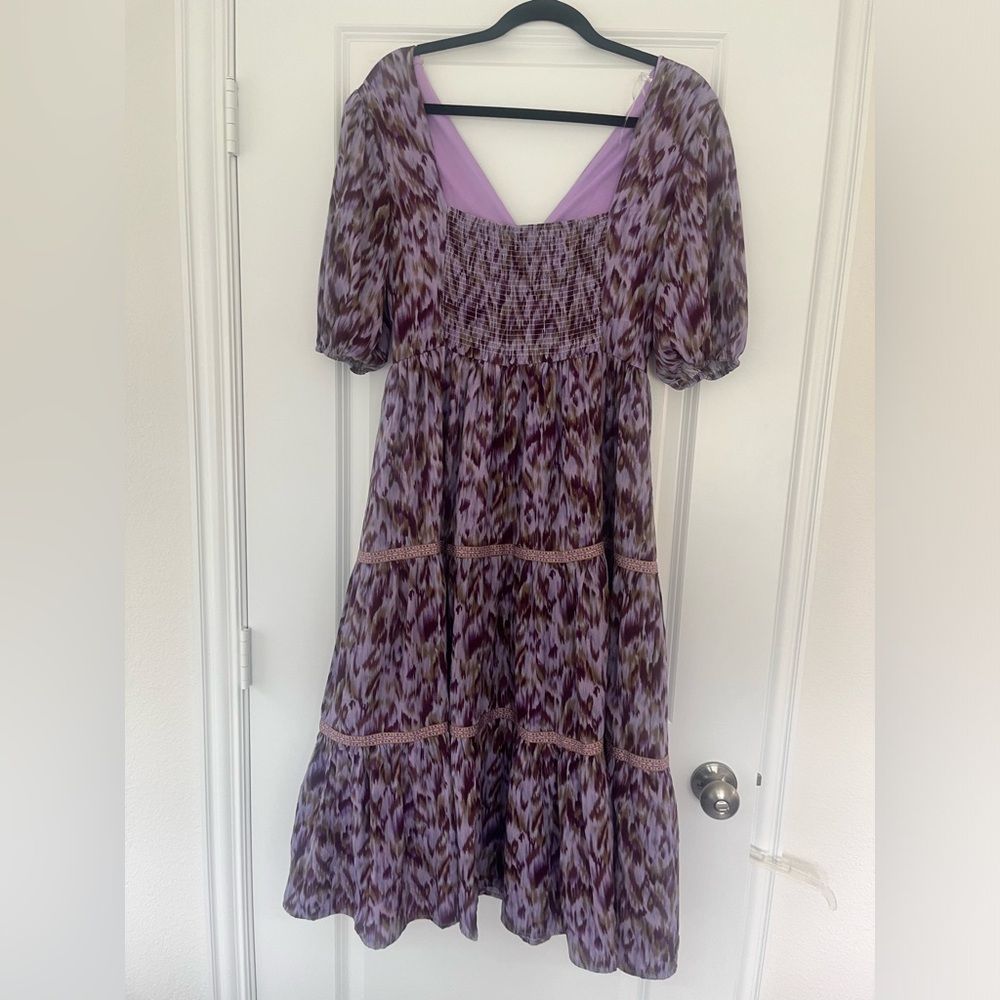 Entro dress from Dallas Boutique Avara. Purple.